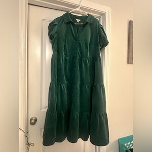 Size 1X crown and Ivy corduroy dress